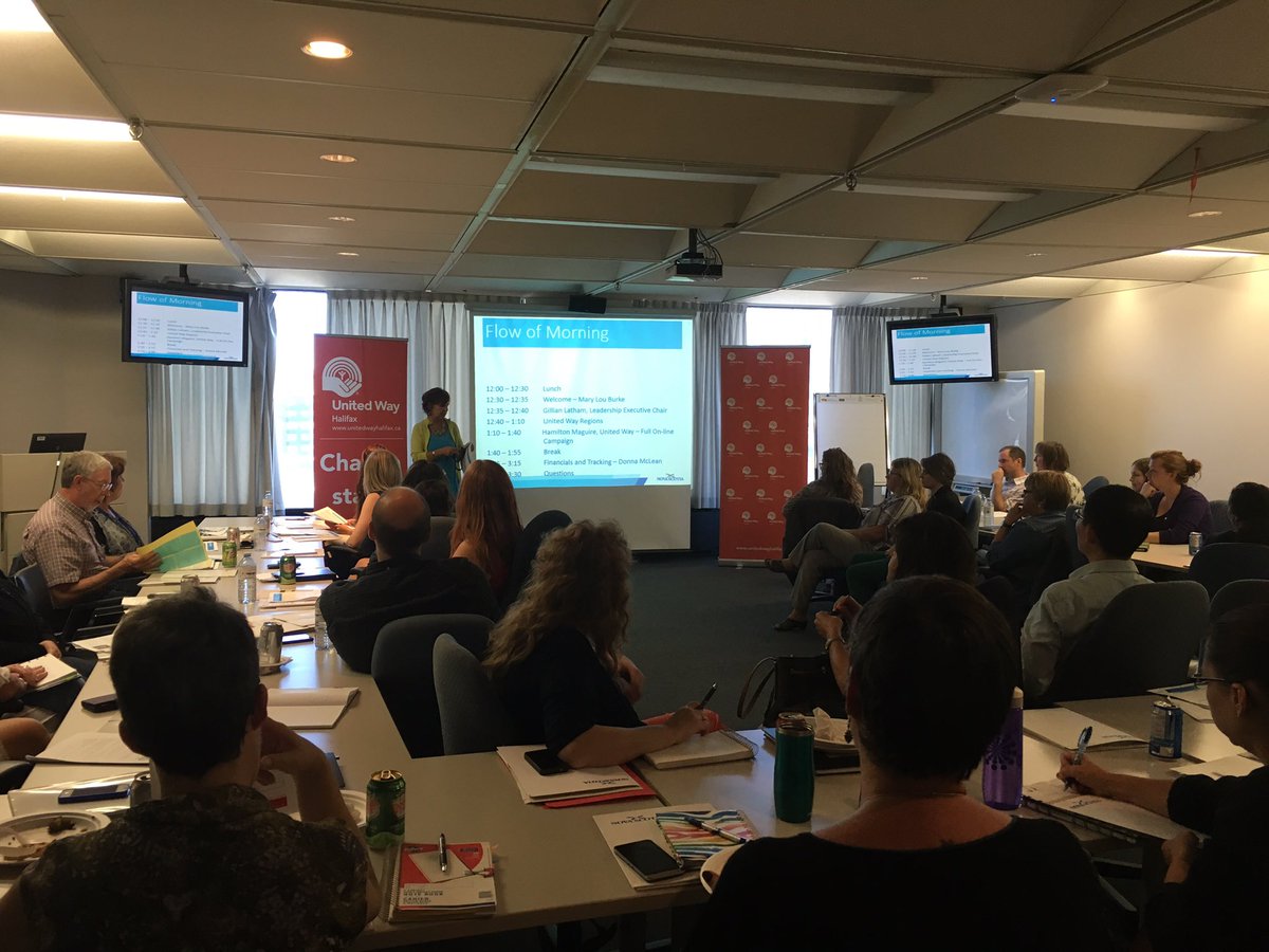 Our Provincial Account Executives are receiving training today! <a href="/UWHalifax/">United Way Halifax</a>