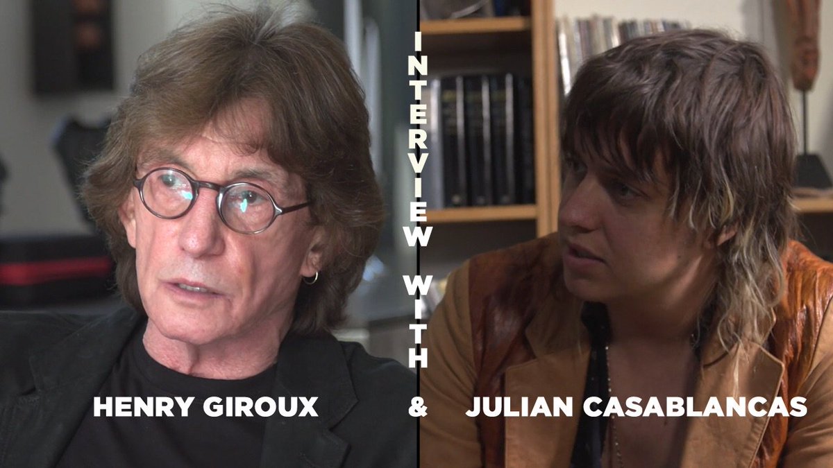 Casablancas_J's tweet photo. had the insAne honor to interview the legendary intellectual Henry Giroux, a hero of mine:
https://t.co/J6jfQ6m6jm https://t.co/FOZr6fwnBu