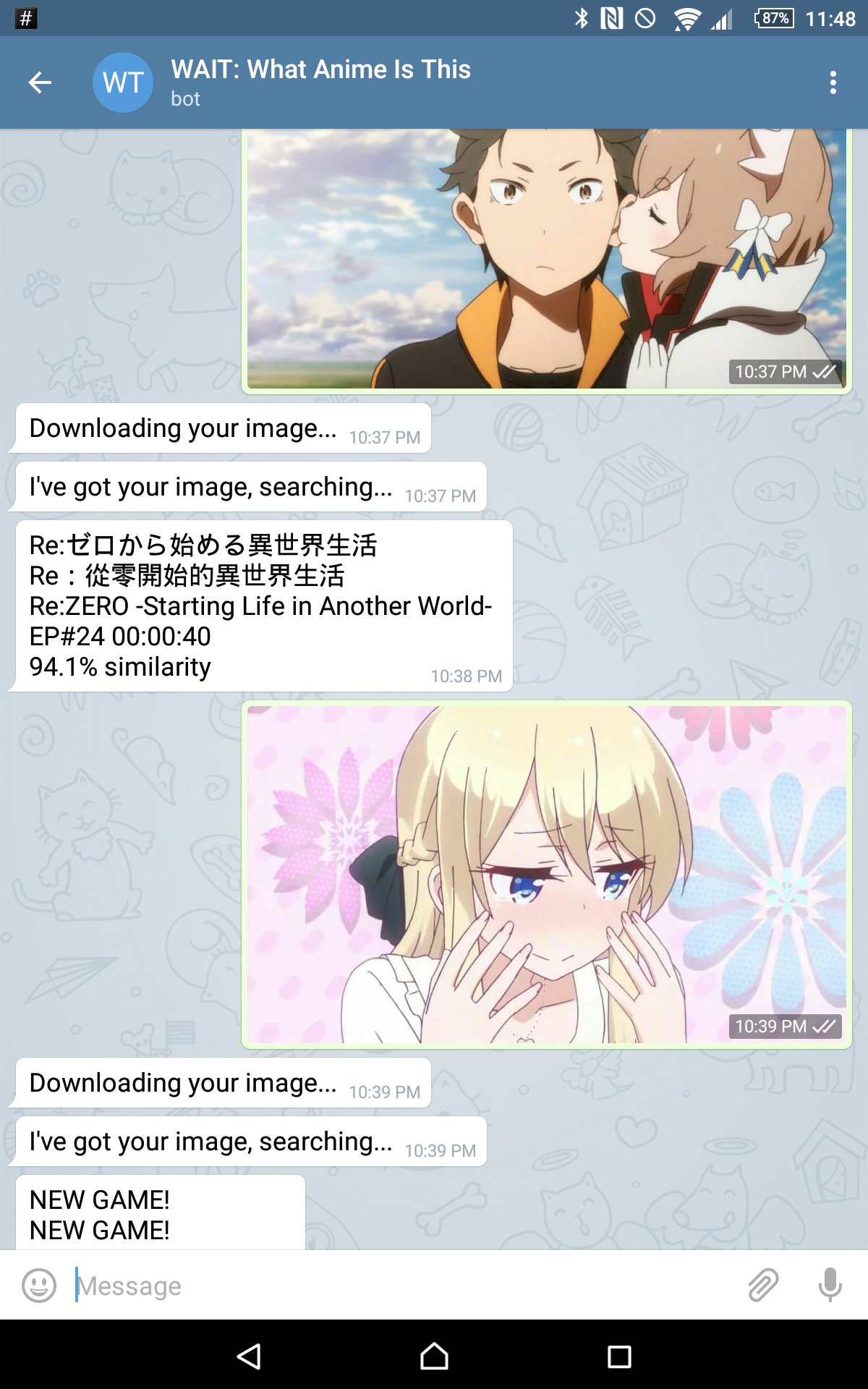 O bot que acha animes só com uma imagem! Bot Animes Telegram 