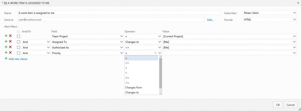 VisualStudio's tweet photo. So you want to enable alerts for Custom Fields in Work Item Alerts? Here you go: 
https://t.co/Kj25Yg6RVR https://t.co/8Z21VJ1JLs