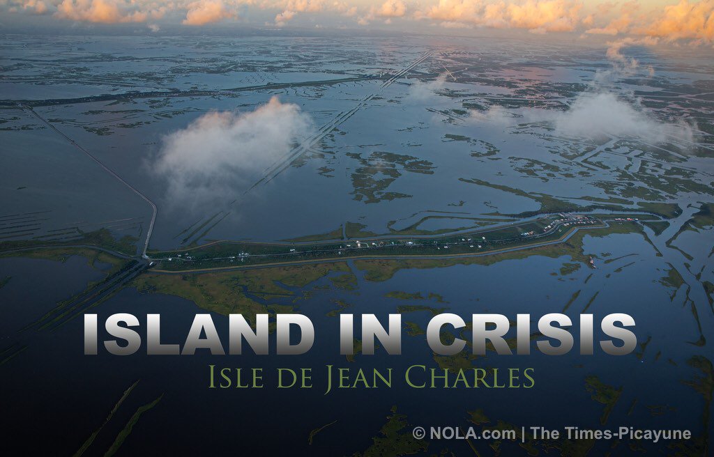 TedJacksonPhoto's tweet photo. Isle de Jean Charles tribe wrestles with leaving homes ahead of rising tides. https://t.co/MWLKrG51Dt @NOLAnews https://t.co/vRDOSuVENL