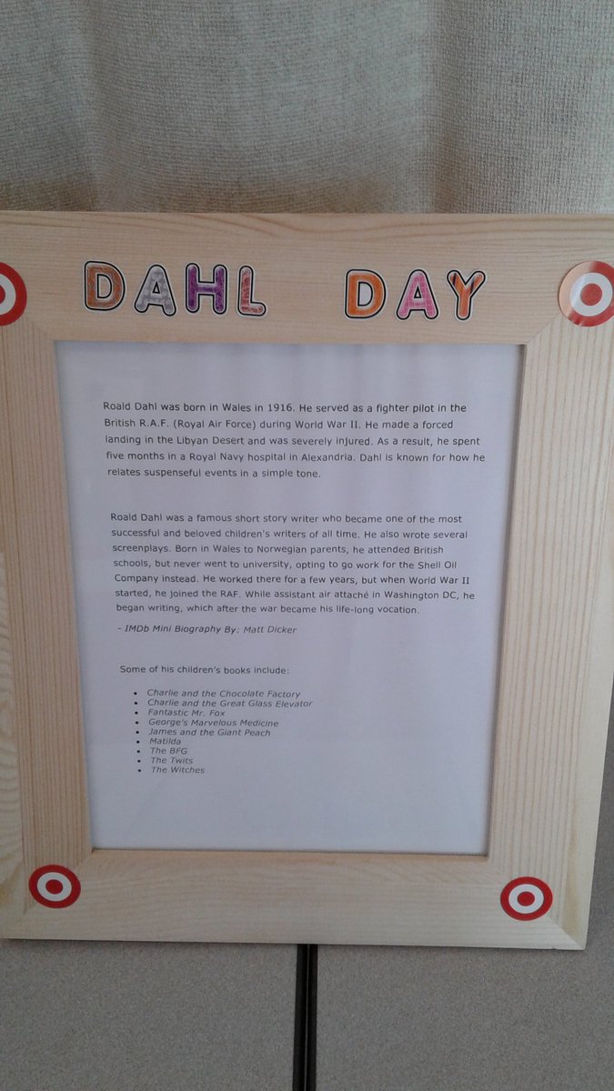 Happy #RoaldDahlDay To celebrate the author of two of my childhood favorites we are watching Willy Wonka with treats