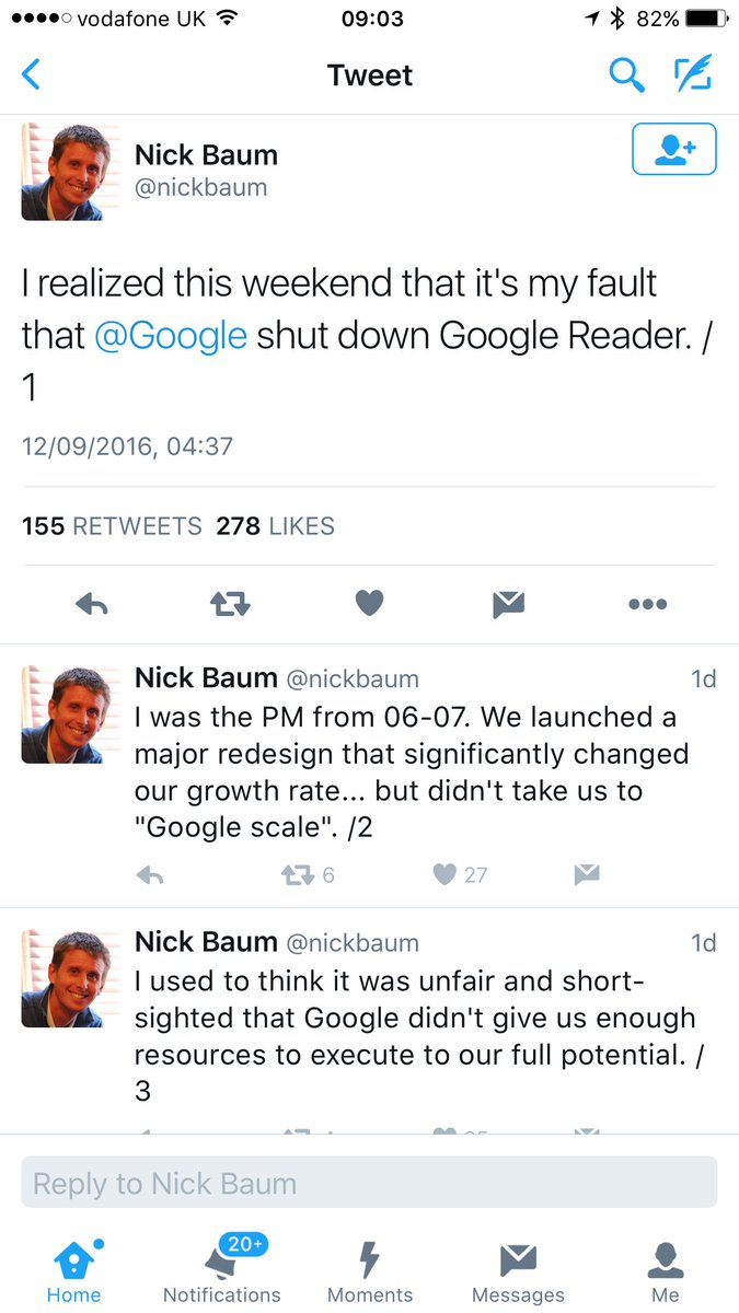 paulcpto's tweet photo. Confessions of a Product Manager. Insightful and honest reflections from @nickbaum #prodmgmt https://t.co/CPHgUD6crr https://t.co/OIrCEUvseL