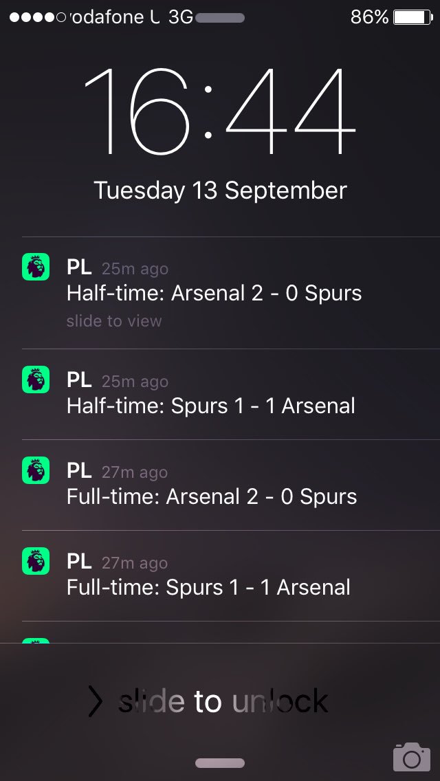 MullGeorge's tweet photo. @premierleague I already thought this years app was bad. Now it's lost it completely... https://t.co/VWrCkpOt6t