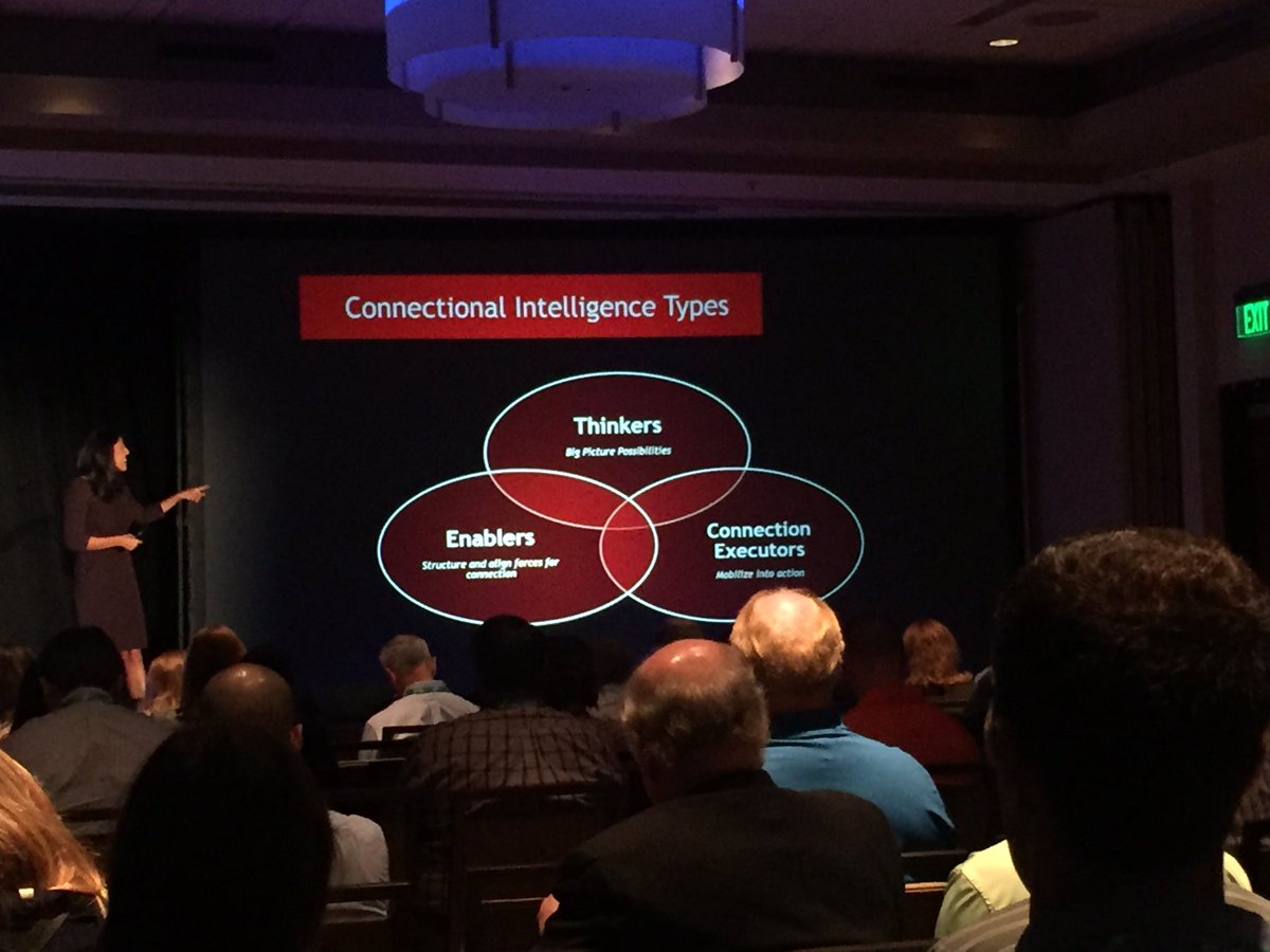 BarretBanking's tweet photo. Connectional Intelligence Types: thinkers/enablers/connection executors - @edhawan @ICBA @LindsayLanore #leadfwd16 https://t.co/NQoLHXWsoZ
