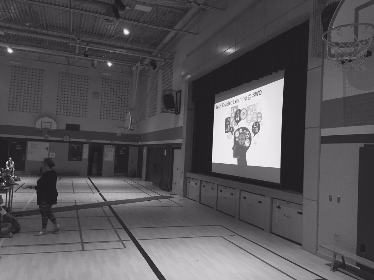 SWO_HWDSB's tweet image. Launching our Tech Enabled Learning Assembies today @SWO_HWDSB! #learningwithtech #studentreadiness