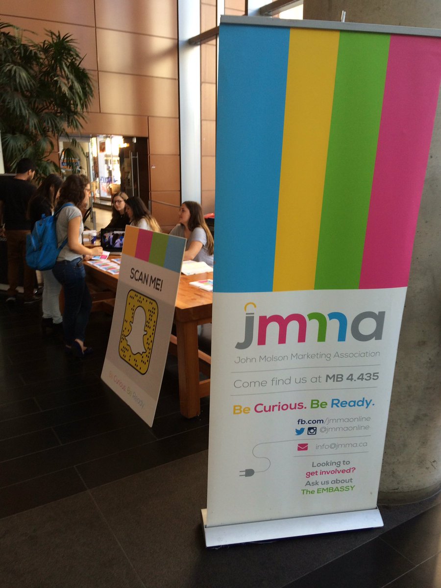 jmsbconcordia's tweet photo. @JMMAonline representing the #Marketing #JMSB students https://t.co/bEXgJ87U4v
