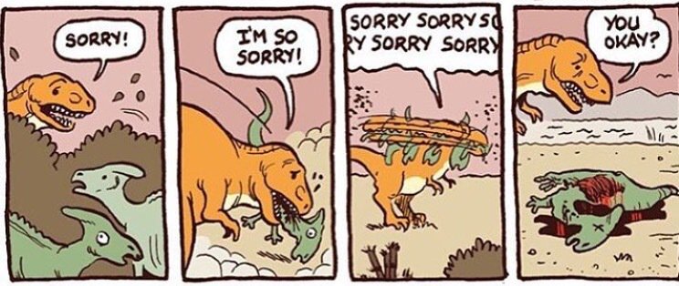 When you're starving and just can't control yourself..