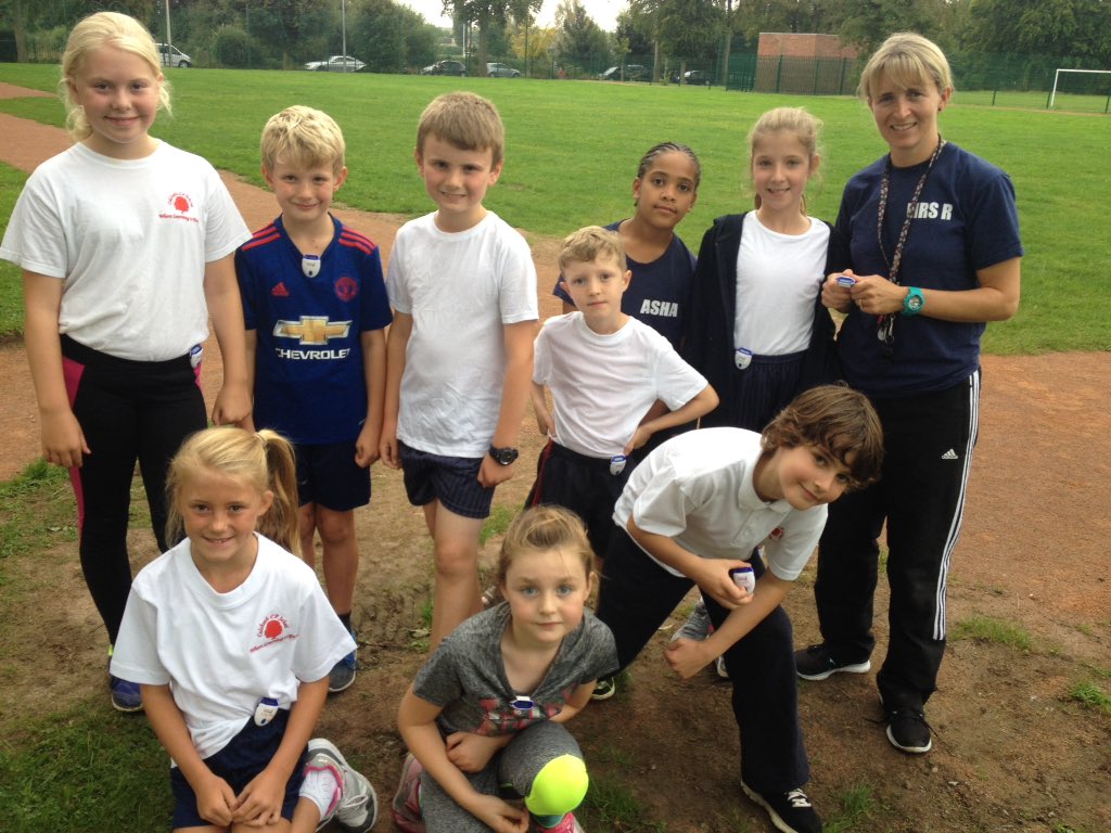 EducationAC_'s tweet photo. #SparkStart 100 mile challenge @ Culcheth Primary School officially underway! 👍👣 @NBGivesBack @ActiveCheshire https://t.co/ObmffX1Tez