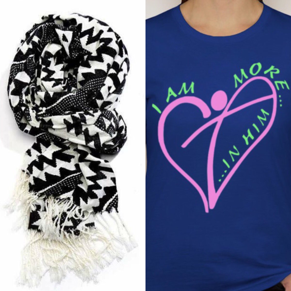 WatershedMinist's tweet photo. Register for "I Am More in Him!" 6-12 girls event @watershedministries.org/events &amp; be entered to win this scarf! https://t.co/Fwj57UvQyk