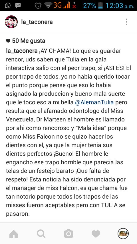 TeamMariBencomo's tweet photo. será cierto esto ? @LaBomba_Televen  @MissVFalcon https://t.co/emMBcHyFUI
