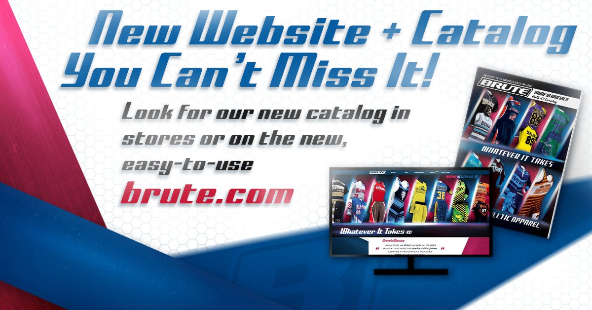 We're back this season with a new look! Check us out at brute.com
