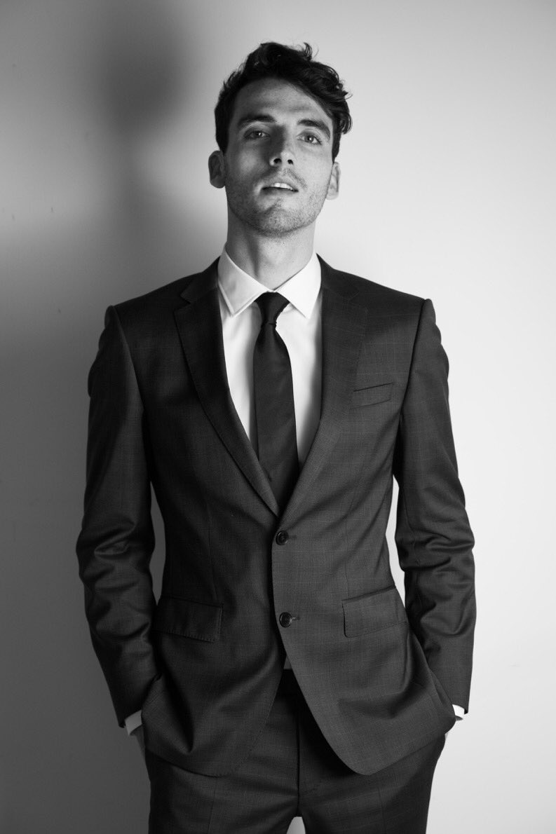 arthurmcbain's tweet photo. I've done a print campaign for @4160Tuesdays perfume. Forget me; look at that suit! Smells incredible too. https://t.co/ry5IUNfIN7