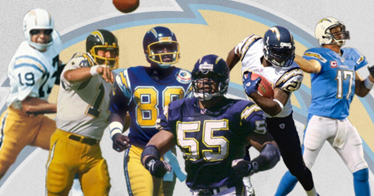 chargers 90s uniforms