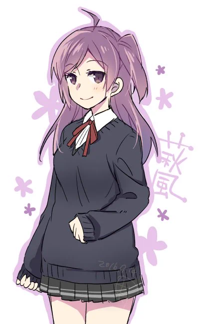 萩という字には秋が入ってるんだなあと書いていて思ったり
#秋になったし艦娘にカーディガンorセーター着せようぜ 