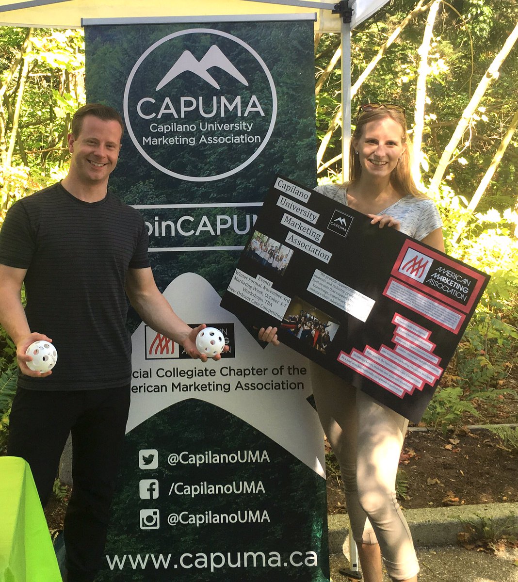 CapilanoUMA's tweet photo. Fun time at the @CapStudentUnion Welcome Back Carnival #CSU #CAPUMA #CapU #CapilanoUniversity https://t.co/xpy8BXduZr