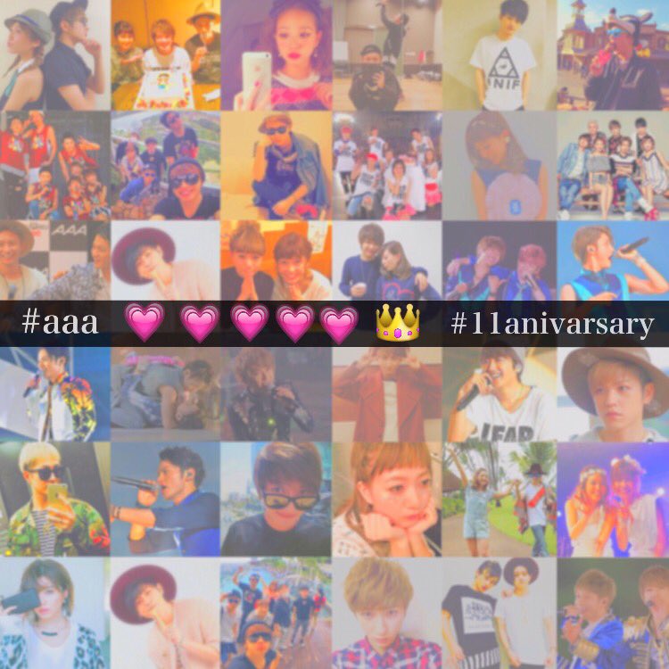 mrt_aaamawa's tweet photo. aaa・11anivarsary👑👑👑

これからも愛し続けます😊😊

応援し続けます😉😉

#AAA11thAnniversary https://t.co/cmCN76Y9kC