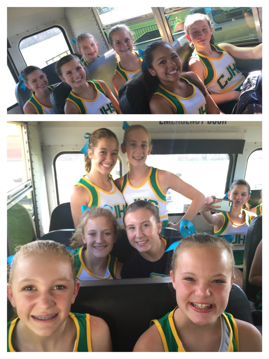 csmithedu's tweet photo. Ready to cheer on the @CoppinvilleJR football team to another victory! #cjhlearn #cjhcheer https://t.co/2Iary37bix