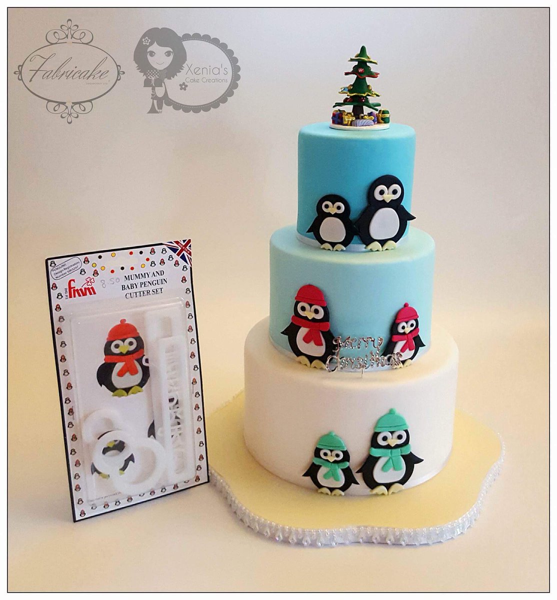 FabricakeOnline's tweet photo. thank you Xenia #amazingcake #new #fmm #penguin #cakecutter set #sugarcraft #cakeart #sugarart https://t.co/jF0DYfmzCq