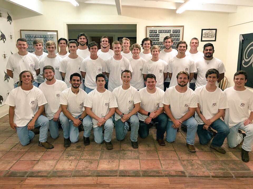 TXStateKappaSig's tweet photo. Introducing our Fall 2016 pledge class. Congratulations gentlemen. #RollSig https://t.co/O2dEKw5WUp