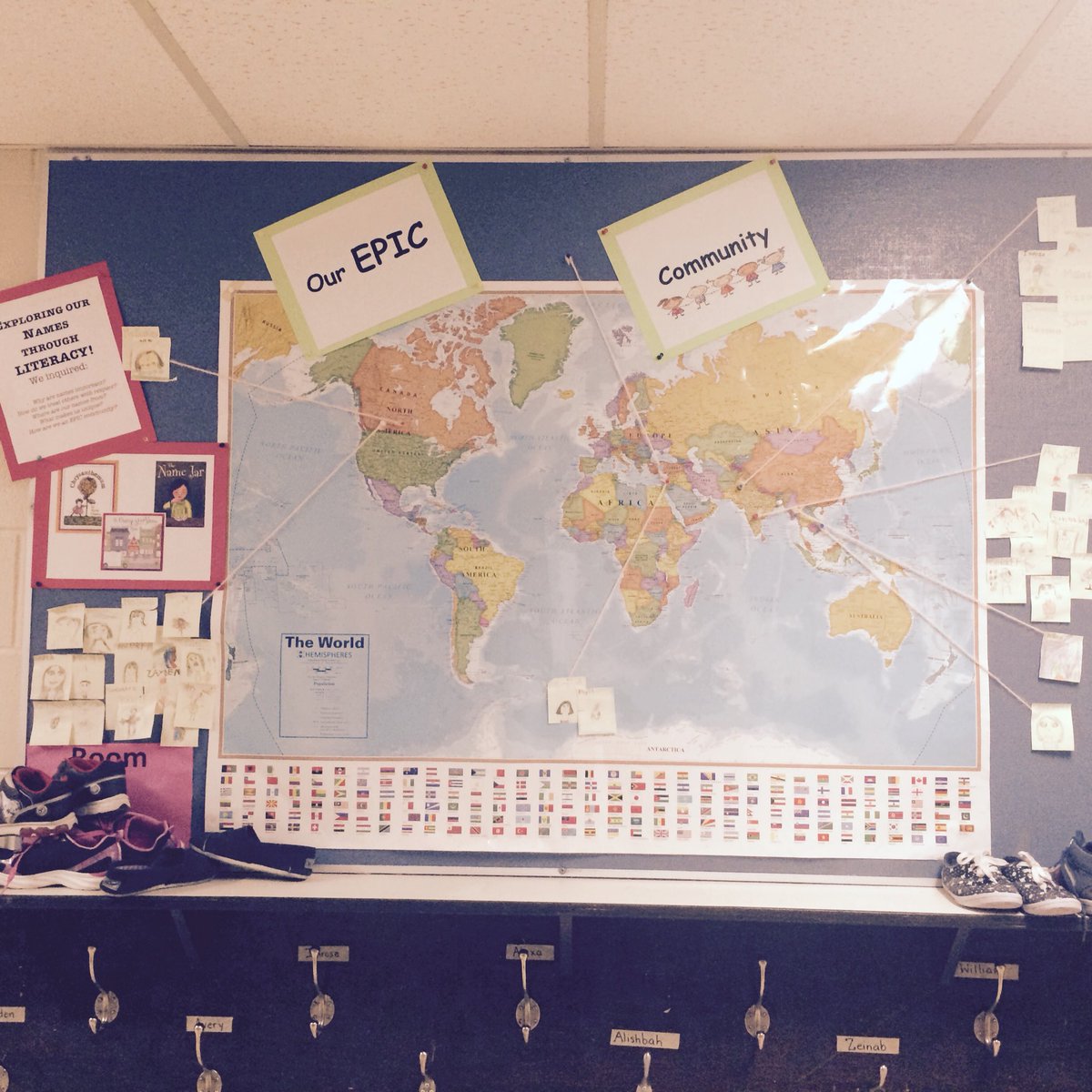 GWSDavis's tweet photo. Exploring our names through literacy and being an Epic community member #GuyWeadick https://t.co/hc9I3Ngr3Y