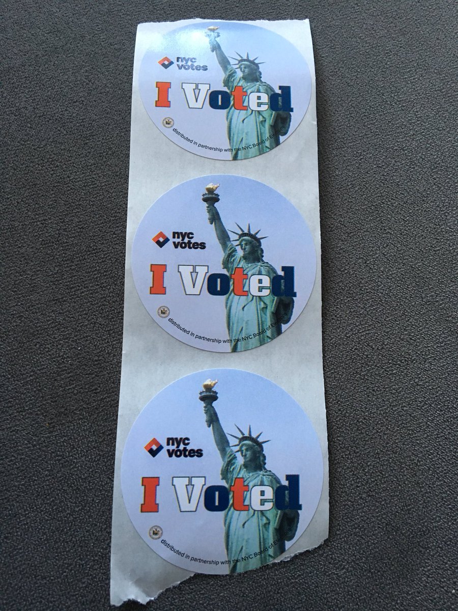 Benfitzelle's tweet photo. Voted #local #brooklyn #localrepresentatives https://t.co/3obmjKuyxA