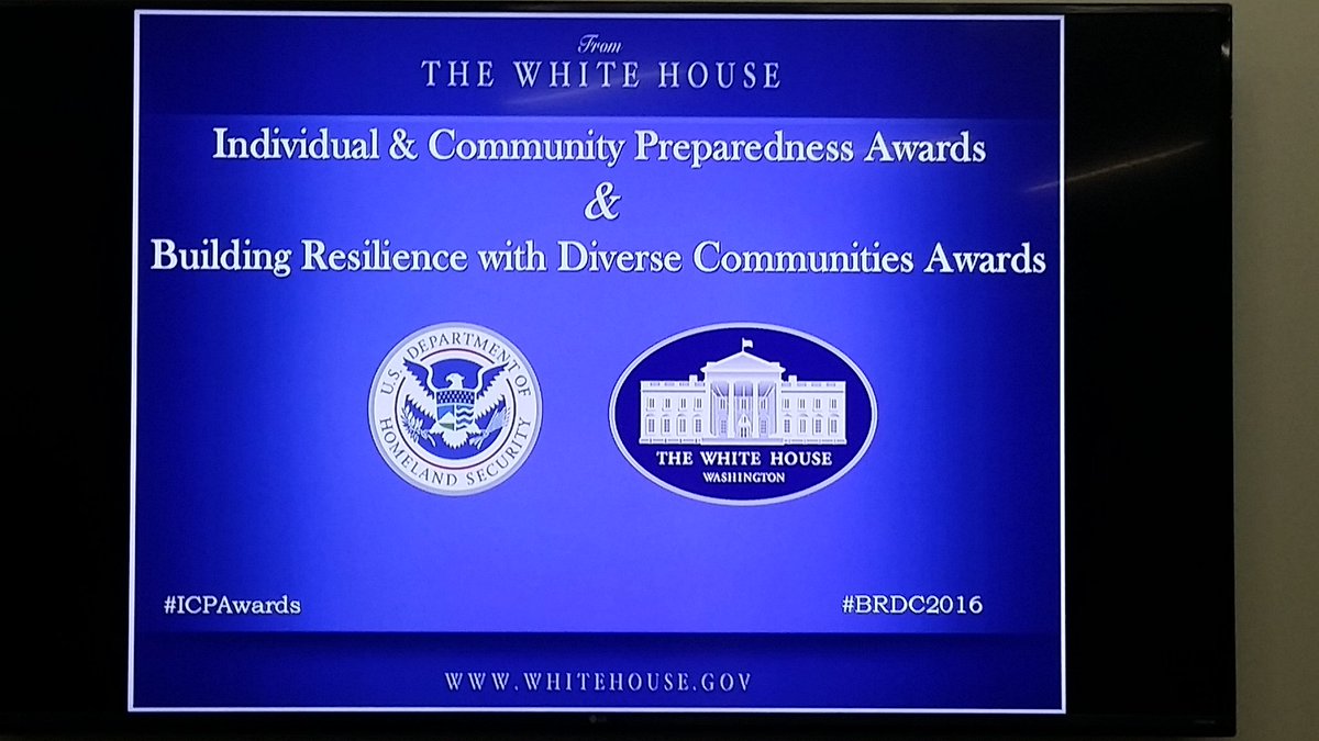 TRNPortals's tweet photo. The 2016 Building Resilience with Diverse Communities Awards #BRDC2016 at the #WhiteHouse. https://t.co/fNqOvAkFUI