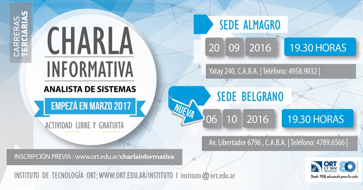 Instituto ORT-Yatay tweet media