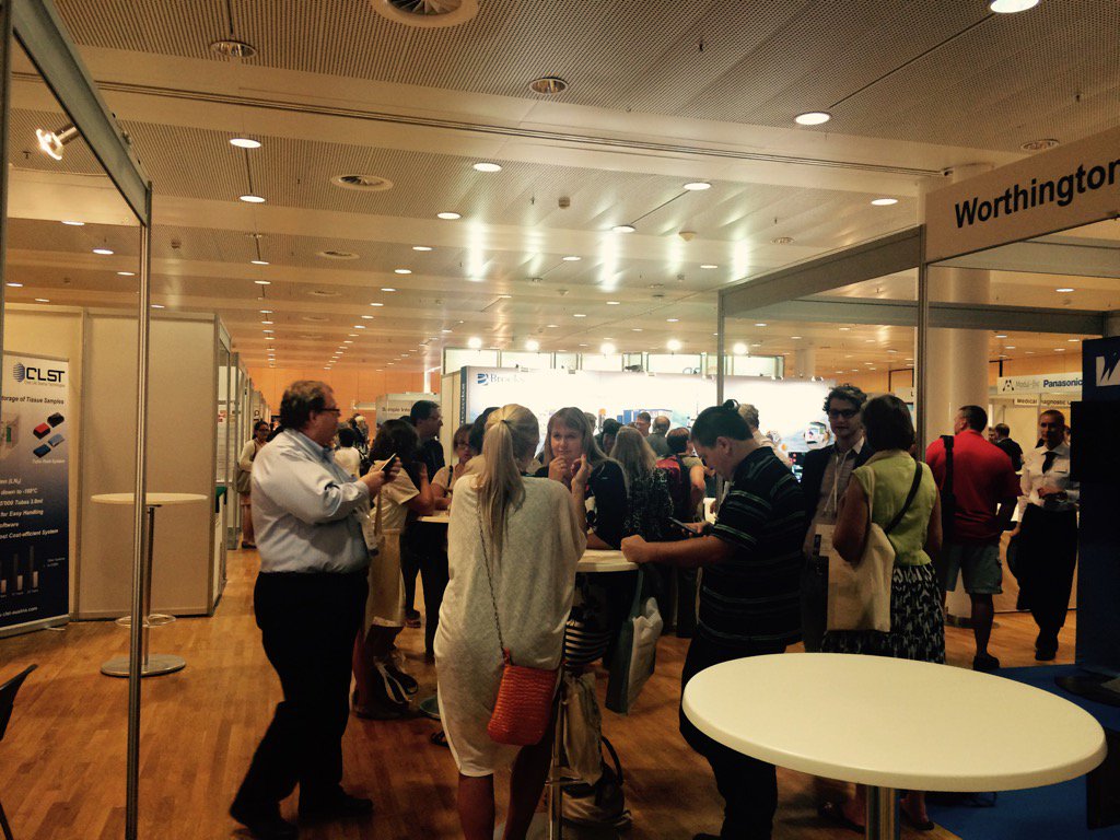 ntalebcom's tweet photo. #EBWvienna Big success  for the first day, and also for the Wine &amp; Réception. @Clq_Group @ESBBnews @BBMRI_at https://t.co/q8hzF9Ob4Y