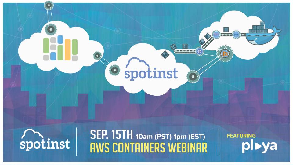 C9Clouds's tweet image. Learn to achieve maximum performance, minimum operational effort &amp;amp; low infrastructure cost. @spotinst #awscontainers