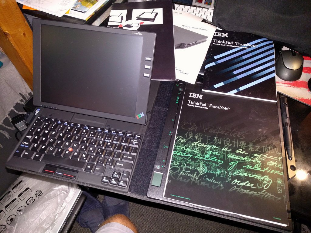 verdebinario's tweet photo. // #IBM #ThinkPad #TransNote - Merci a Karim Ben ABDALLAH. #WDA -by WDAsso [ https://t.co/m7EGqZgMGA ] https://t.co/UJh4rZ9zJB