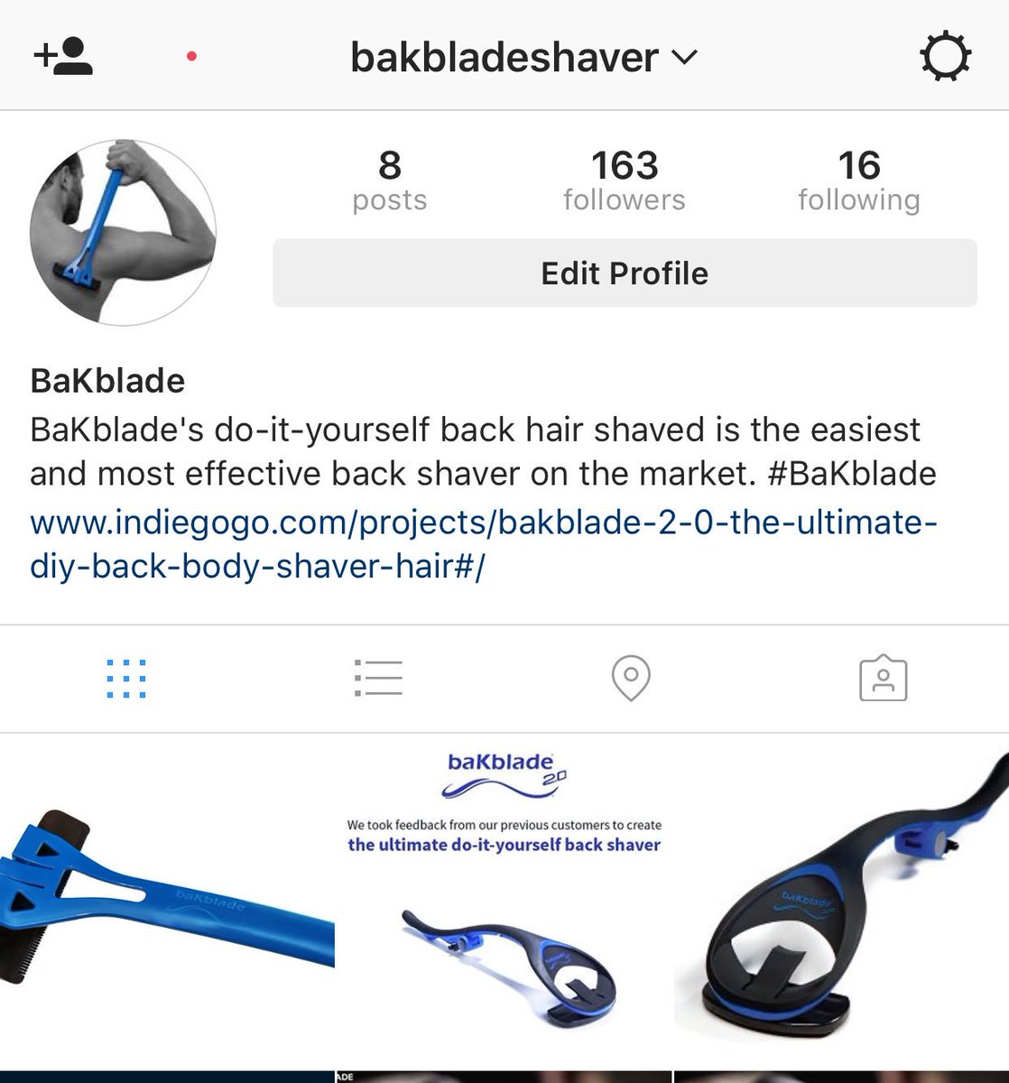 BAKBLADECO's tweet photo. Have you followed us on @Instagram yet? #baKblade #BackShaver #Shave #Shaver #Instagram https://t.co/wbXorC4PwT