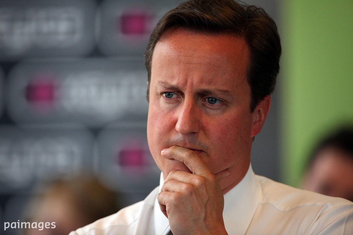 molloy1916's tweet photo. David Cameron steps down to take over from Mel & Sue https://t.co/ILfIIGTRWB