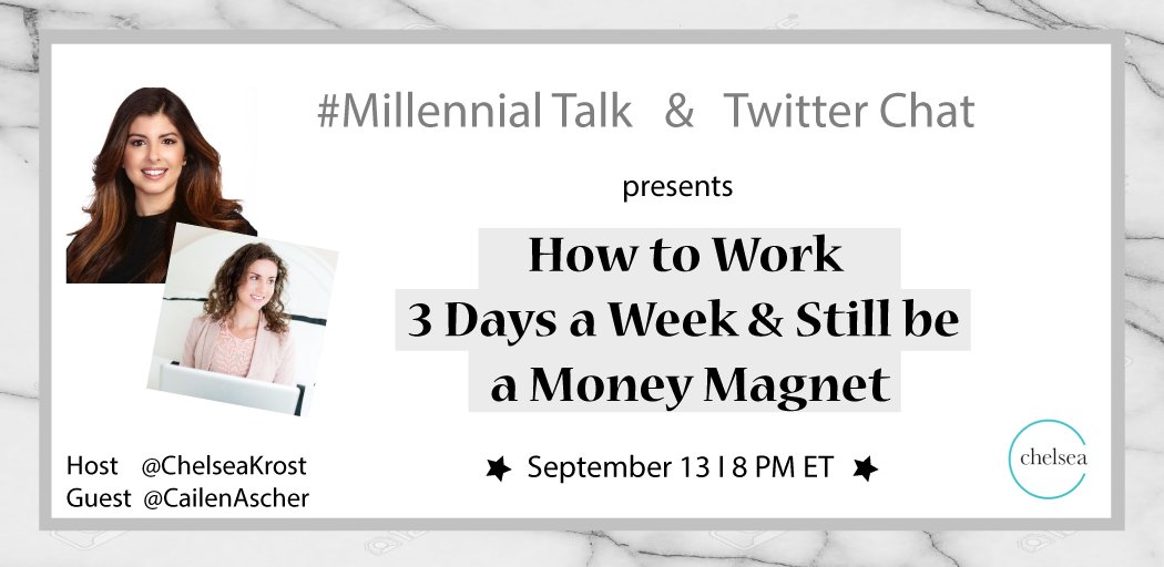 ChelseaKrost's tweet photo. Hope you will join us at 8 ET for #MillennialTalk! @NikkiFica @heymissparkerr @joblogues @joblogues @ThewordBanks https://t.co/cIuU0wAdTb