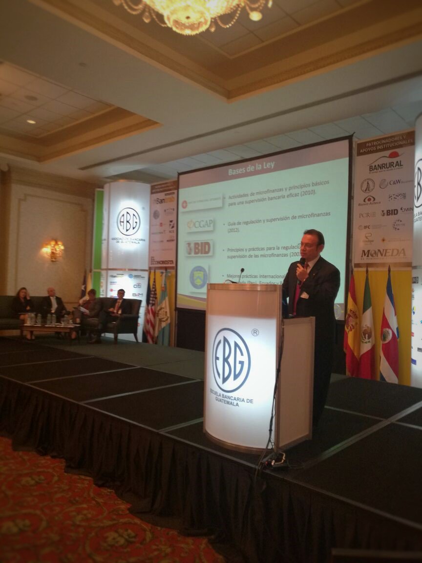 sib_guatemala's tweet photo. Funcionarios de la #SIB impartieron conferencias en el marco del #COREMIF 2016 organizado por @ABG_EBG https://t.co/jQ49eRmraJ