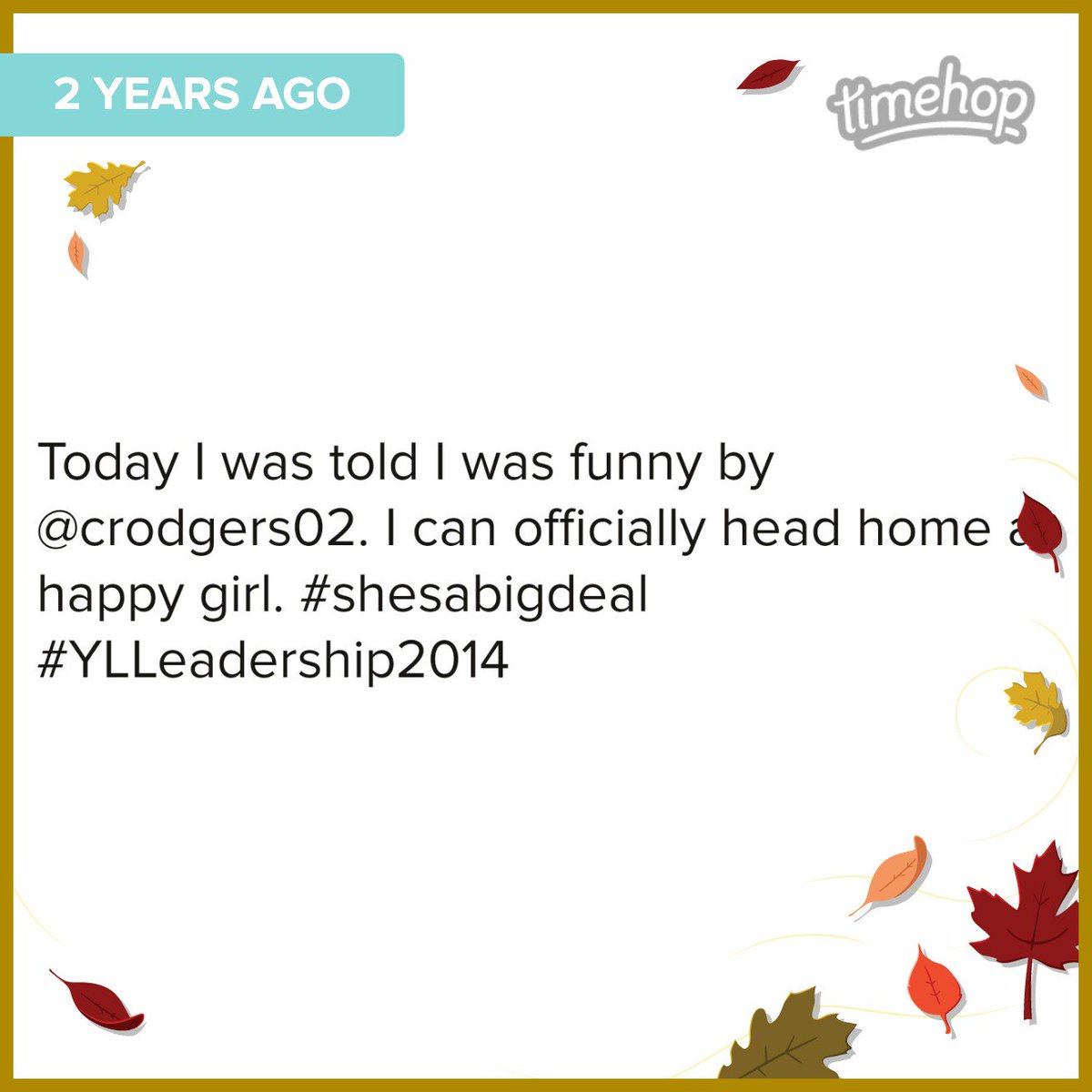 KendraLefere's tweet photo. I remember this day clearly. I still think it's a big deal. https://t.co/BNbIQCizhg