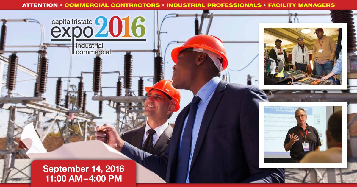 CapitalElecSply's tweet photo. Visit @RABLighting at Booth 208 at CapitalTristate Expo 2016 tomorrow September 14th in #Baltimore. #CTExpo2016 https://t.co/YjPbJ6g1qG