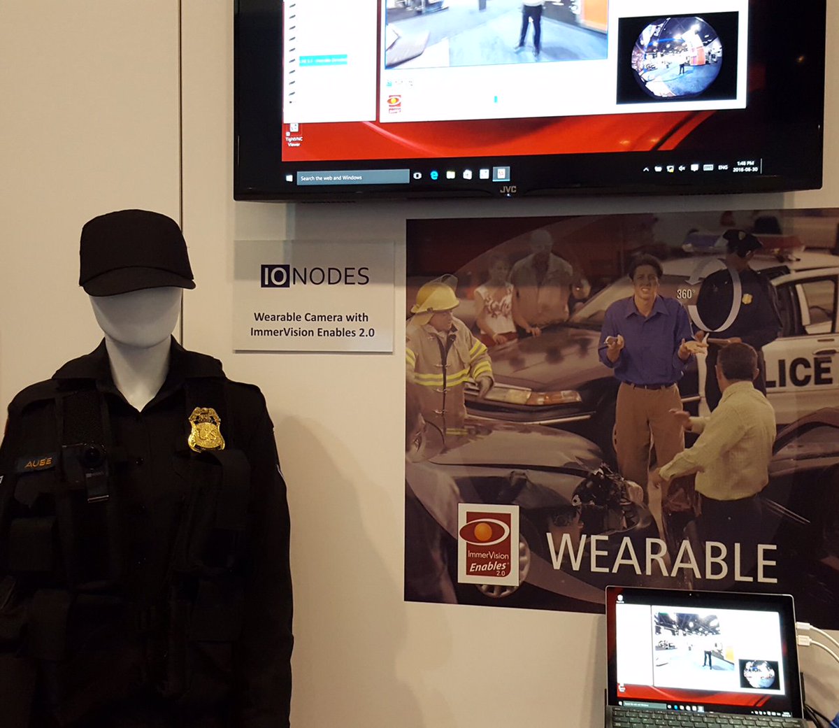 ionodes's tweet photo. Are you at #ASIS16? Make sure you stop by @ImmerVision booth #3929 
 to check the Wearable Camera https://t.co/EoOwe5ez6e