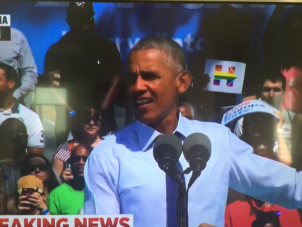 RedAnneBolynn's tweet image. #ThanksObama
Approval close 60%, income middle-class largest gain since recession!! Lovin my POTUS today in Philly!