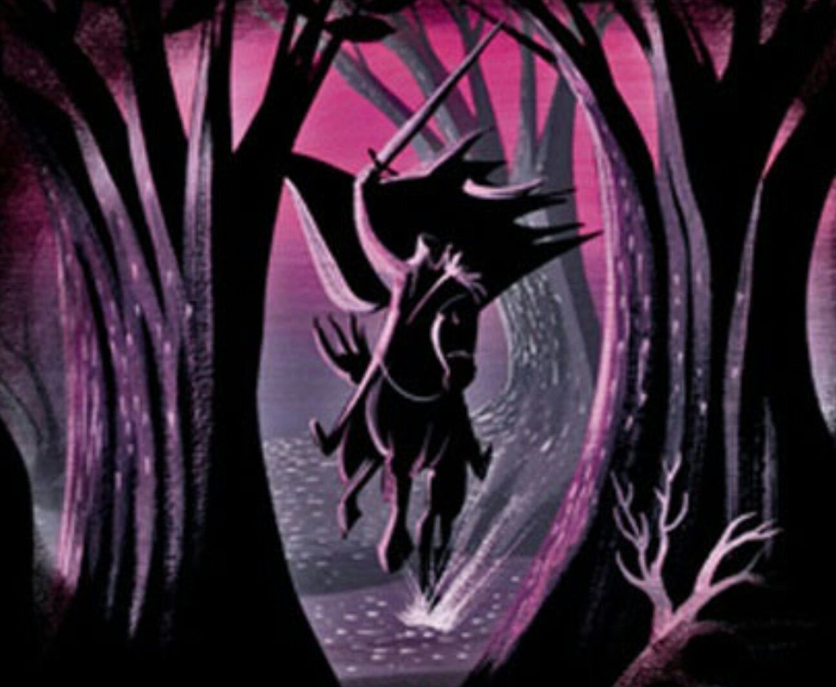 RDisney1901's tweet photo. Mary Blair concept art for Walt Disney's Legend of Sleepy Hollow. #animation #waltdisney https://t.co/VnK7xZhUL9