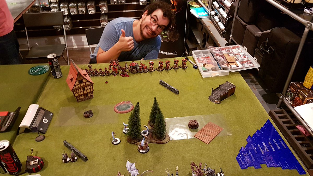 Fratricide Battle tonight with my team-mate from #ShakeEffect <a href="/uchroniesgames/">Uchronies Games</a> @PG_Naethiel