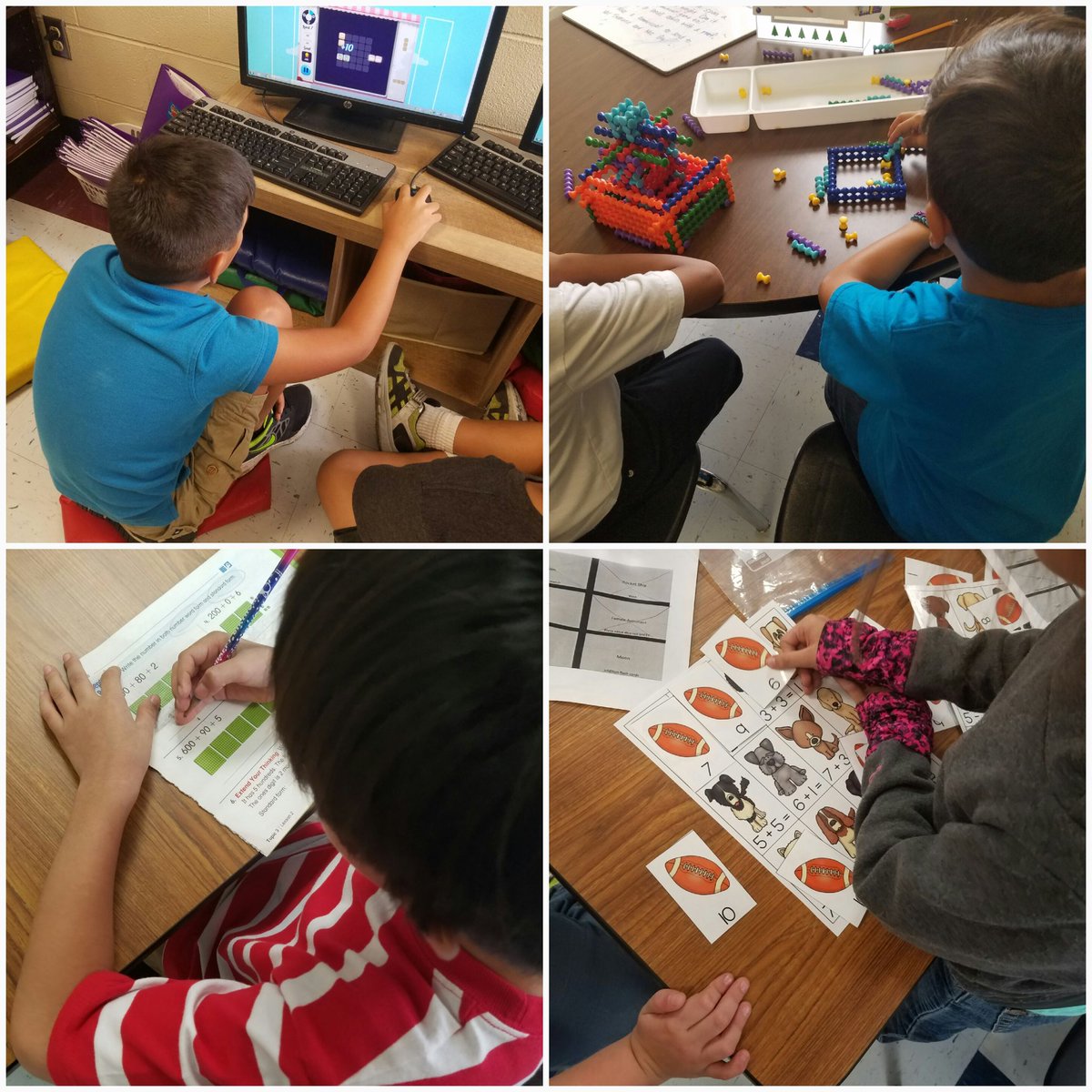 SLuisSTEM's tweet photo. 1:35 in my classroom and all of this is going on! #mathnoise @NISDTimberwilde #timberwildestrong https://t.co/c7TeowJMPY