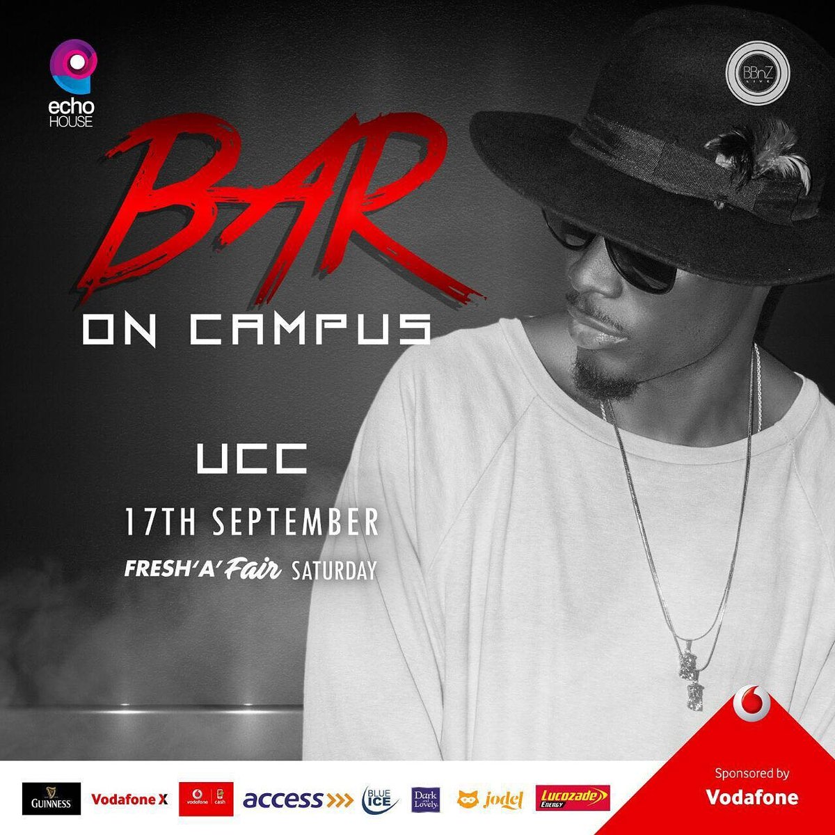 BAR III @ELrepGH live on campus!!! #EchoFreshaFair <a href="/ThisIsEcho_/">Echo</a>
