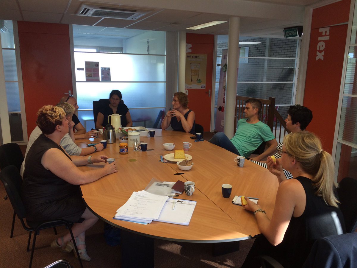 Vandaag was de #opencoffee #schagen bij ons te gast met prima #netwerk resultaat