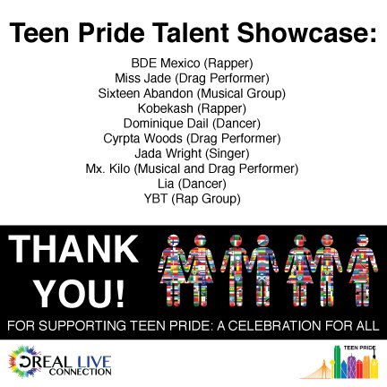 rlc365's tweet photo. Come watch the Teen Pride Talent Show from 3PM-5PM on Saturday at the Oak Lawn United Methodist Church. https://t.co/YnLcwWBHAV