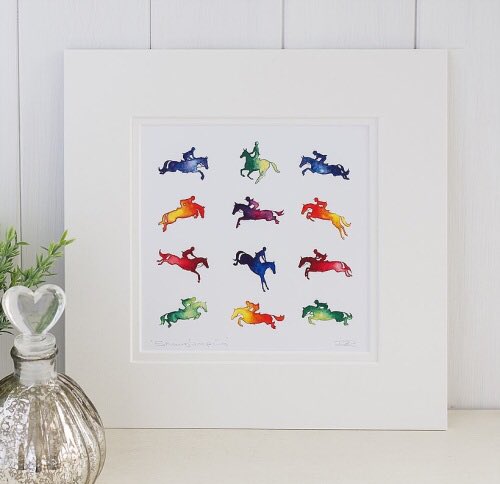 MillstonesCG's tweet photo. Showjumping HorsePower Print, £25
https://t.co/XB6vcg1SdE #bsja #britishshowjumping #showjumpingprint  #eventing https://t.co/G7dZjahUci