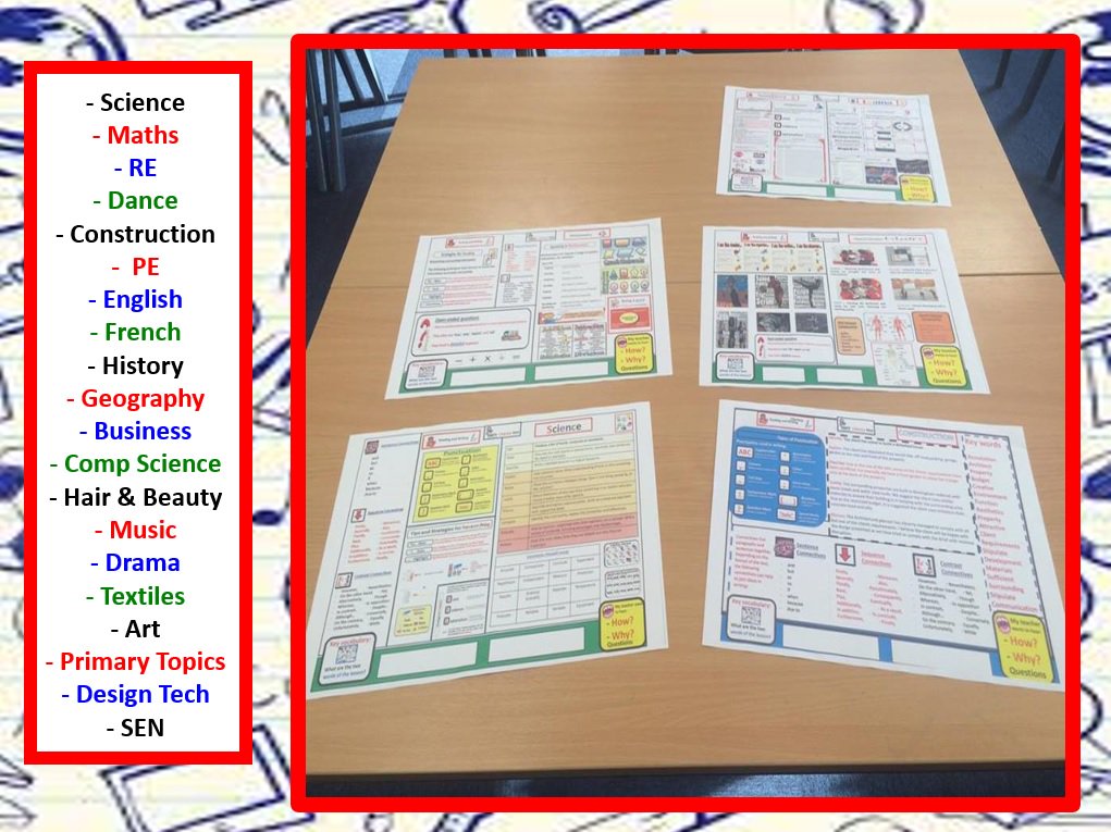 MrMoonUK's tweet image. 40 different A3 table mats to improve pupils&apos; #literacy skills in every curriculum subject: drive.google.com/open?id=0B_Bsy…