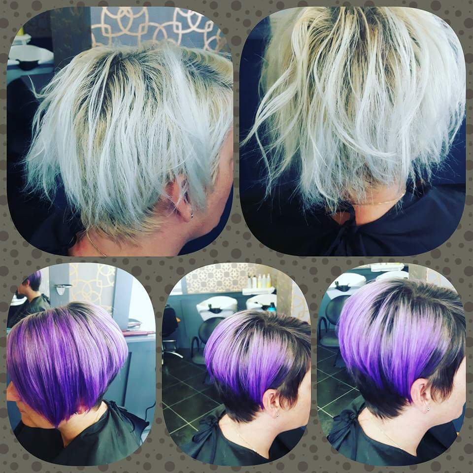 NookSalon's tweet photo. Picture says it all!  #wowow #unicorns #lilac #bobhair https://t.co/GMJ42U0hgr