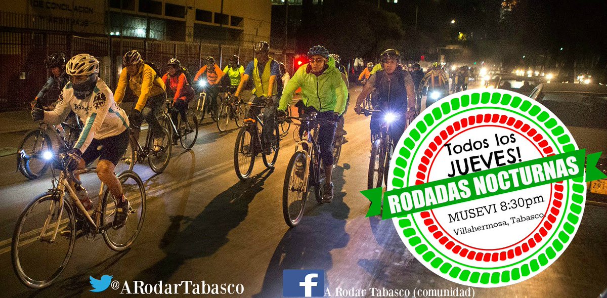 ARodarTabasco's tweet image. JUEVES TOCA #RodadaNocturna CORRE LA VOZ!!! @PilyOvando @DidoRojas @Turismo_Tabasco @DavidGustavoRR @antonio_lobo64