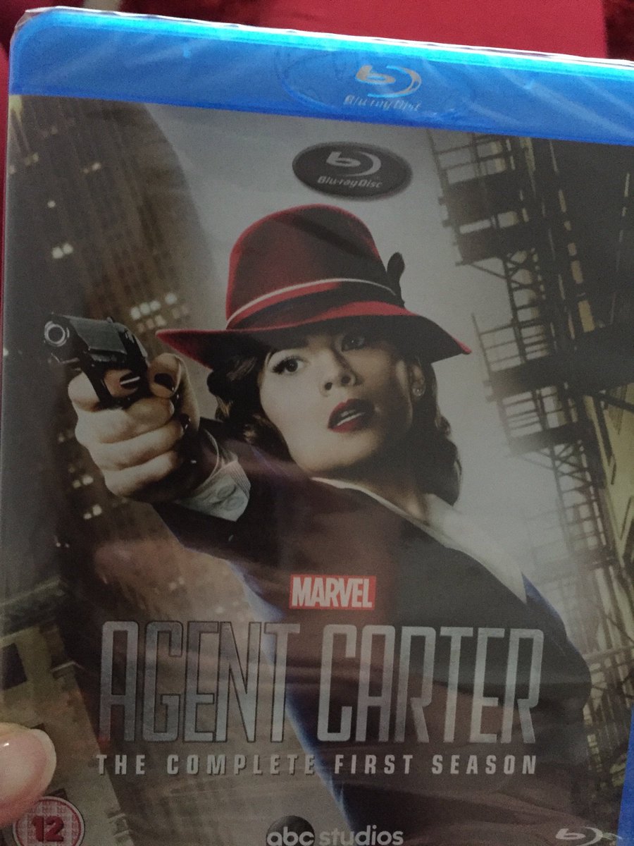 PenjaminM's tweet photo. @hmvChelmsford @Marvel mission accomplished! I now have #AgentCarterUK on Blu-Ray ! https://t.co/cm7ZXfXh3G